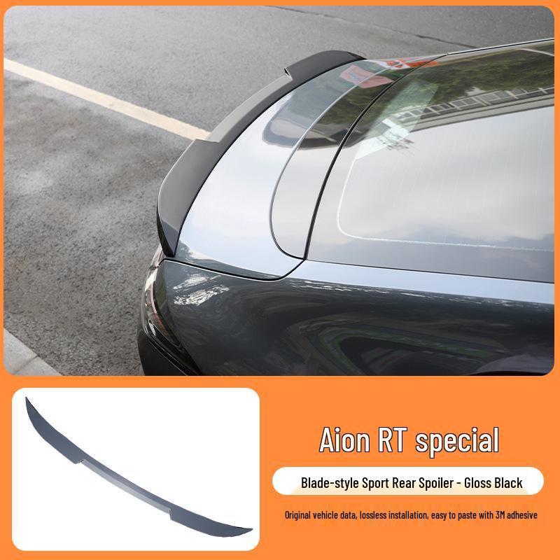 GAC Aion RT Rear Spoiler: Original Sports Wing, Easy Installation, No Drilling Needed.