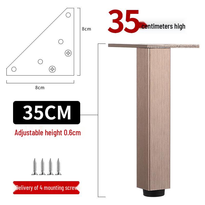 

Регулируемые ножки для мебели из алюминиевого сплава для шкафов, диванов, журнальных столиков, тумб под телевизор и кроватей