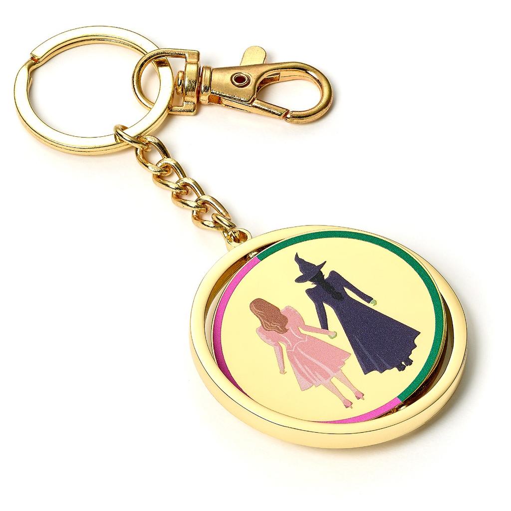 Wicked I Love Emerald City Spinning Keyring