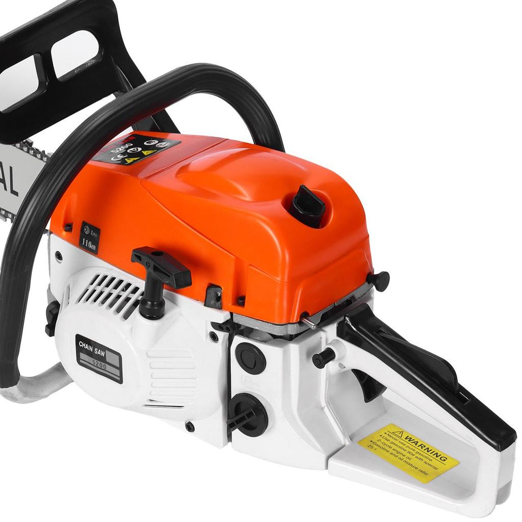 High-Power Portable Gasoline Chainsaw for Firewood - Compact Outdoor Handheld Oil Saw