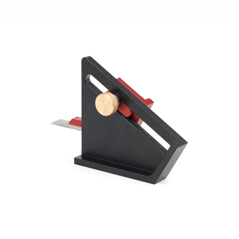 Depth Gauge Portable Aluminum Altimeter Multifunction Height/Depth Measuring Tool for Blades and Router Bits