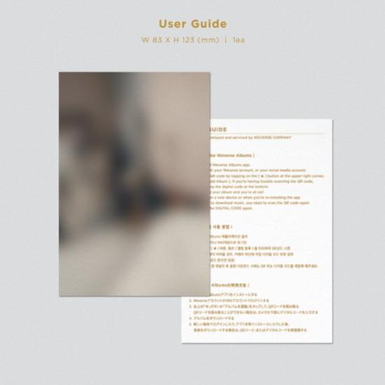 JUNG KOOK BTS - GOLDEN (Weverse Albums Ver.)