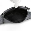 Pánská crossbody taška s velkou kapacitou, ledvinka, multifunkční náprsní taška