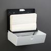 MDNG Wall-Mounted Tissue Box with Storage Shelf