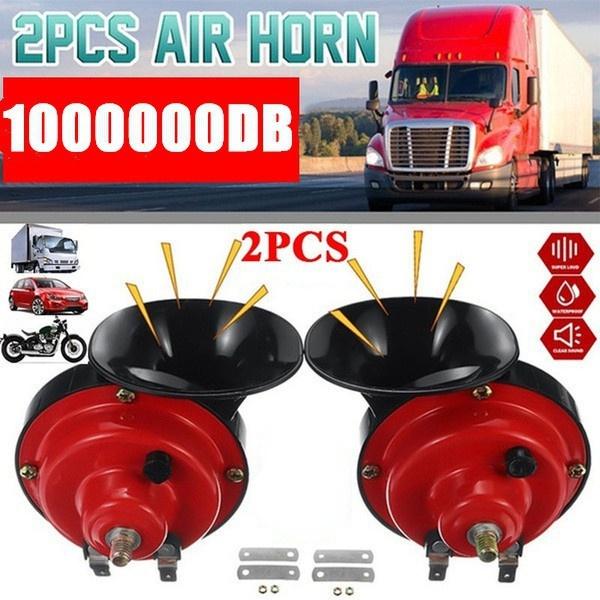 

2022 Новый 12/24V 100000dB 1/2 Малый негабаритный воздушный рупорный компрессор с установочным комплектом для автомобиля и мотоцикла