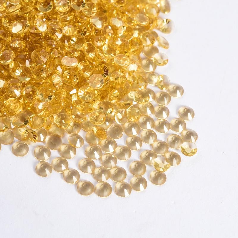 Nail Art Diamond Jewelry, Transparent Bottom Glass Rhinestone Flat Bottom Drill Mobile Phone Case Beauty Diy Luggage Jewelry Accessories