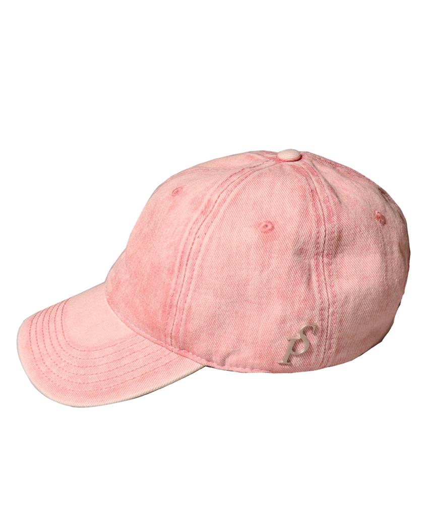 Seullipiseullib Vintage Washing Pink Denim Ball Cap