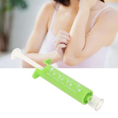 1 Set Bite Sucker Promote Healing Vacuum Negative Pressure Bite Extractor Tool for Outdoor Backpacking ABS
