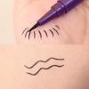 Matte Eyeliner Pen Makeup Waterproof Long Lasting Quickly Drying Smooth Ultra-thin Black Liquid Eyeliner Pencil Women Cosmetics