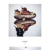 Internet Famous Popular Men's Shoes Trendy Brands Niche Retro Worn Out Sports Leisure Thick Soled Height Increasing Dad