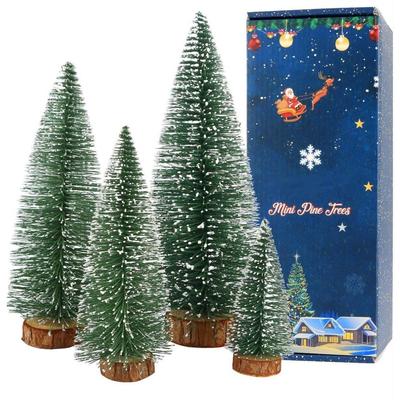4 Peças Natal/Xmas com Itens Decorativos/Decoração de Árvore de Natal para Casa/Escritório/Decoração de Sala Xmas com Itens Decorativos