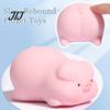 Pig Squeeze Toy Animal Stress Relief Toy, Slow Rising Sensory Toys Soft Office Desk Dog Fidget for Kids Adults Anti