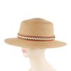 Summer Women's Straw Hat Outdoor Simple Leisure Sunshade Hat Dome Top Hat Flat Top Straw Weaving Hat