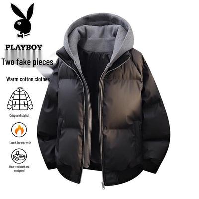 Men's Winter Padded Hooded Jacket