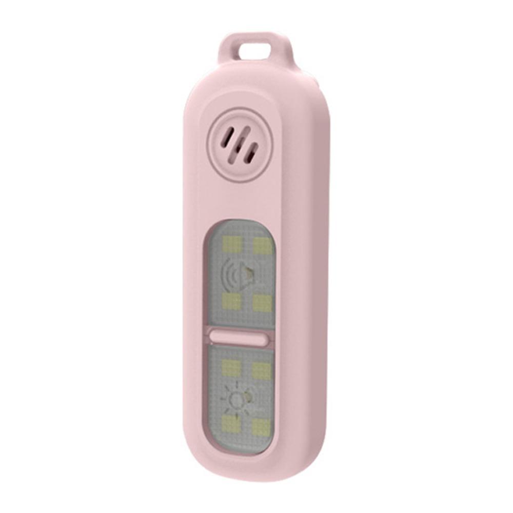 Four-Color Flashing Light Personal Alarm Rechargeable 130DB Loud Siren Safety Alarm Waterproof Strobe Light