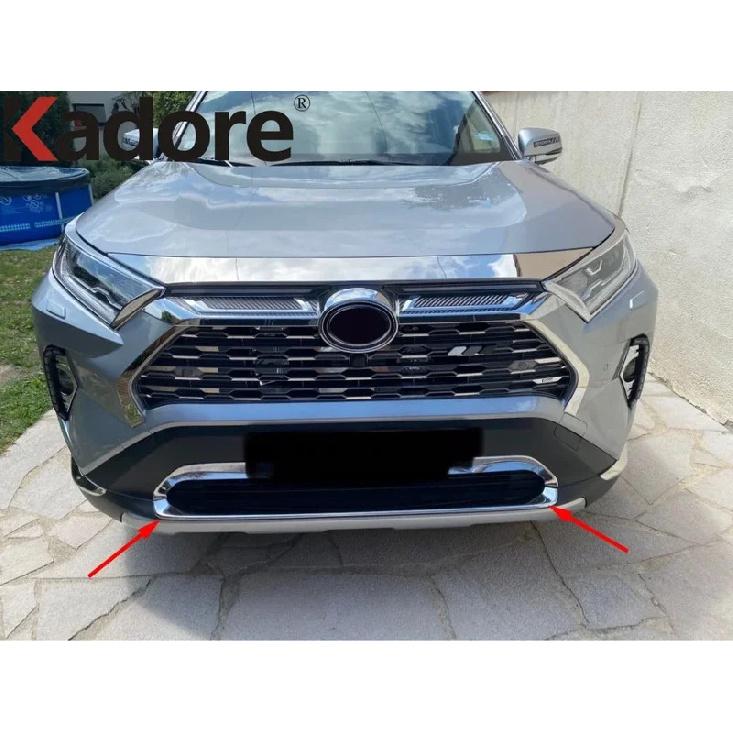 Front Bottom Bumper Grille Cover Trim For Toyota RAV4 RAV 4 -   2024 Car Head Grills Molding Strip Accessories