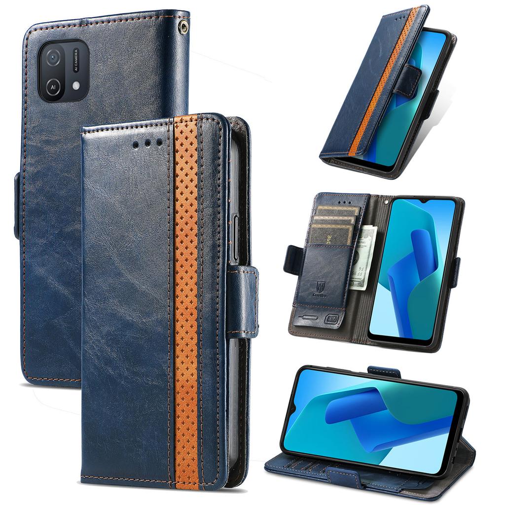 Multifunctional Magnetic Flip Cover Leather Case for Oppo series.Realme 6/10/11/C15/C35/Oppo A53/A38/A57/A58/Reno10...Where Fashion Meets Function