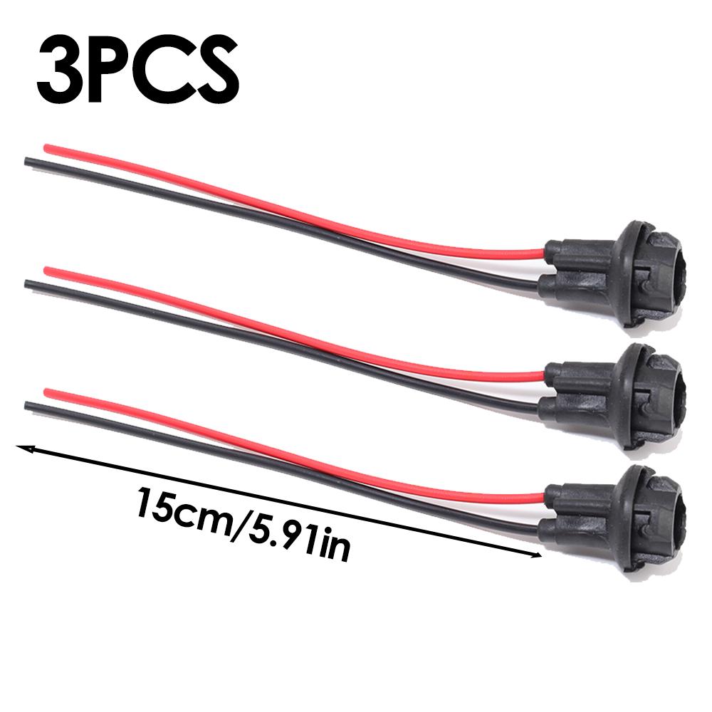 Automobiles Accessories Diamond-shaped Lamp Holders Instrument Light Sockets Bulb Light Cord Turning Universal Sockets