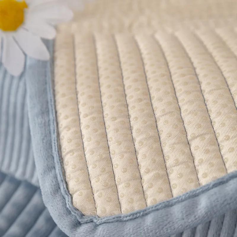 Nordic Thicken Sofa Covers Non-slip Soft Geometric Sofa Cushion Mat Slipcover Home Sectional Corner L Shape Couch Towel Cover