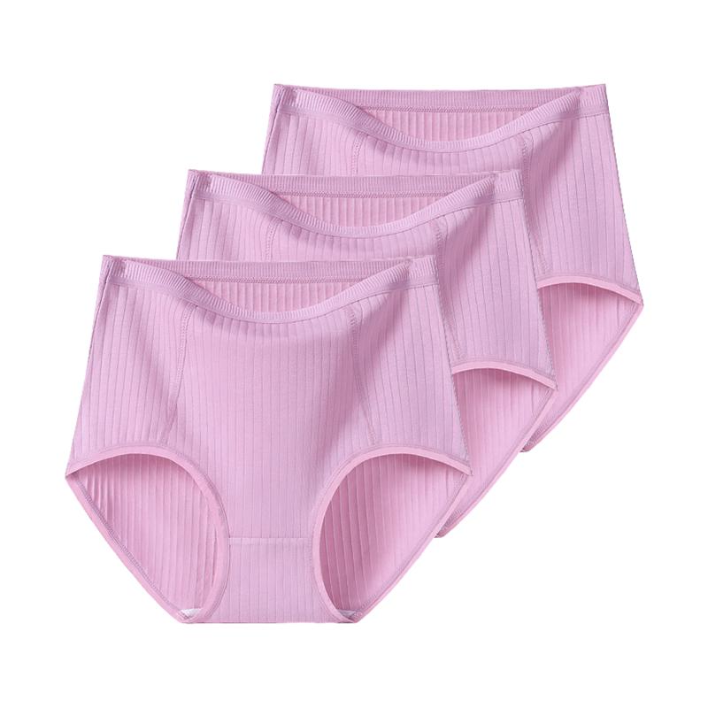 

Женское нижнее белье из 3 предметов с высокой талией, женские трусы среднего возраста, трусики, большие размеры XL XXL 3XL 4XL 5XL 6XL 6XL