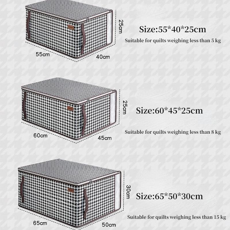 Organizatoare de depozitare pentru pilota Organizare pentru dulap Cutie de depozitare pentru îmbrăcăminte grea Cutie de depozitare pentru cuvertură de capacitate mare