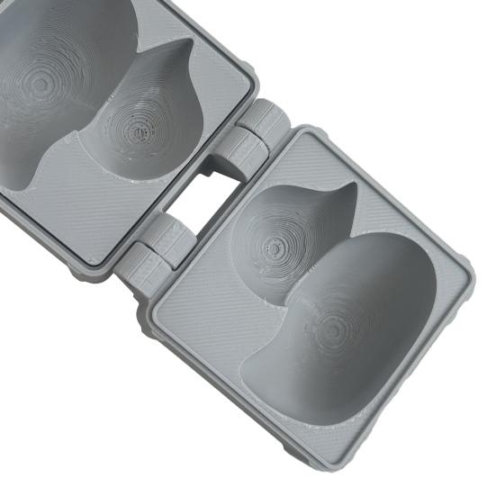 Kaczka Formierka do Śnieżek Przenośna Kształt Kaczki Szybkie Narzędzie do Robienia Śnieżek Gra na Śnieżki Zimowa na Zewnątrz Forma do Śnieżek dla Dzieci