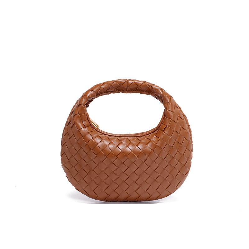 JMG Bags Handgedragen Geweven Tas, Trendy Ketting, Schoudertas Crossbodytas, Frisse en Veelzijdige Handtas