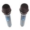 Wireless Handheld Microphone System 1 for 2 UHF Dynamic Cordless Mic for Outdoor Home