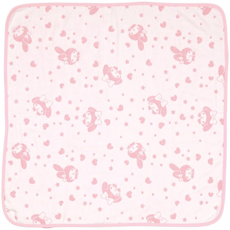 Skater Baby Machine Sanrio My BOM1 Swaddle, 70x70cm, Moisturizing, Washable, Melody,