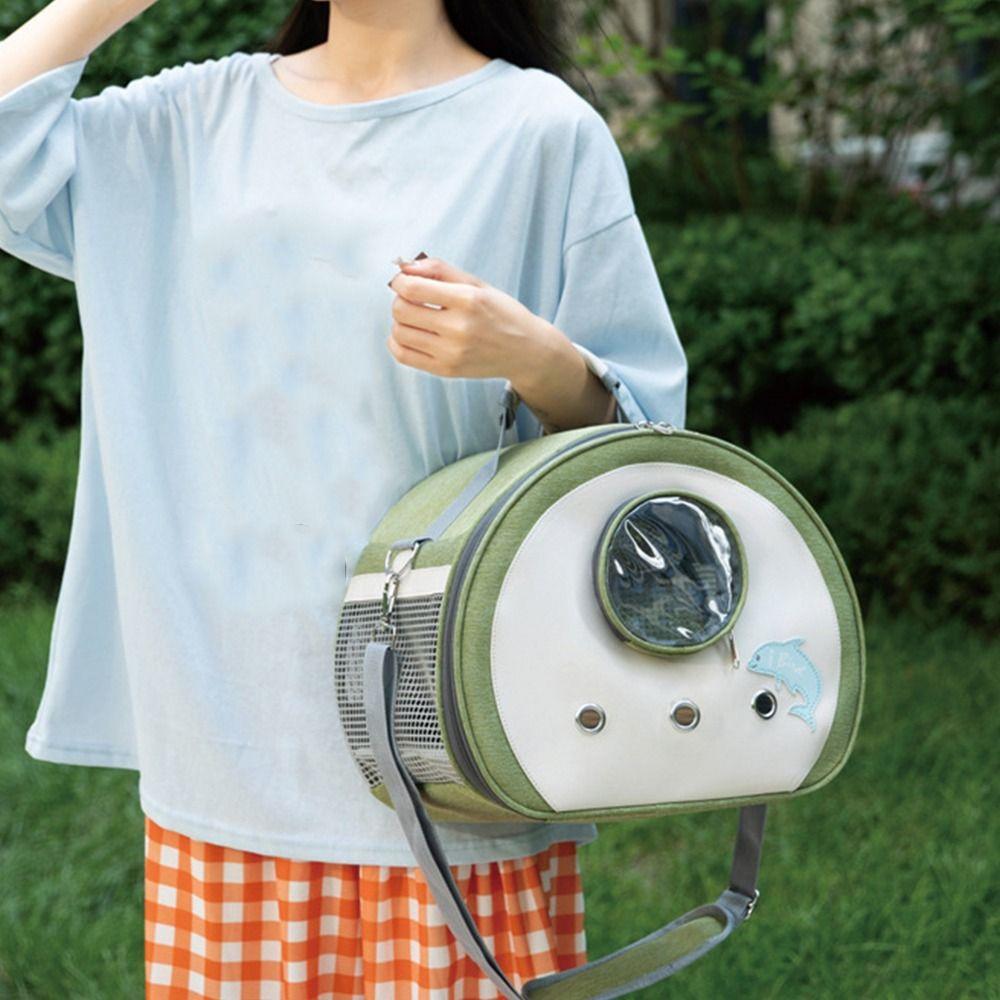 Portable Hamster Travel Carrier Handheld Hamster Carry Bag Chinchilla Outdoor Cage  Outdoor