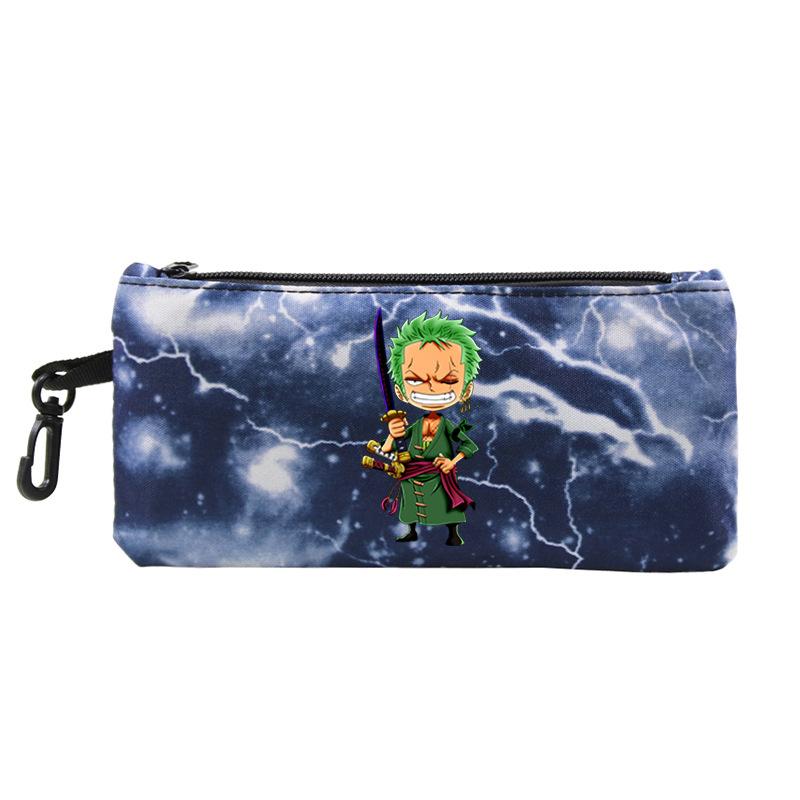 Animation Peripheral Printing Pencil Case Primary and Secondary School Students Stationery Zipper Pencil Case