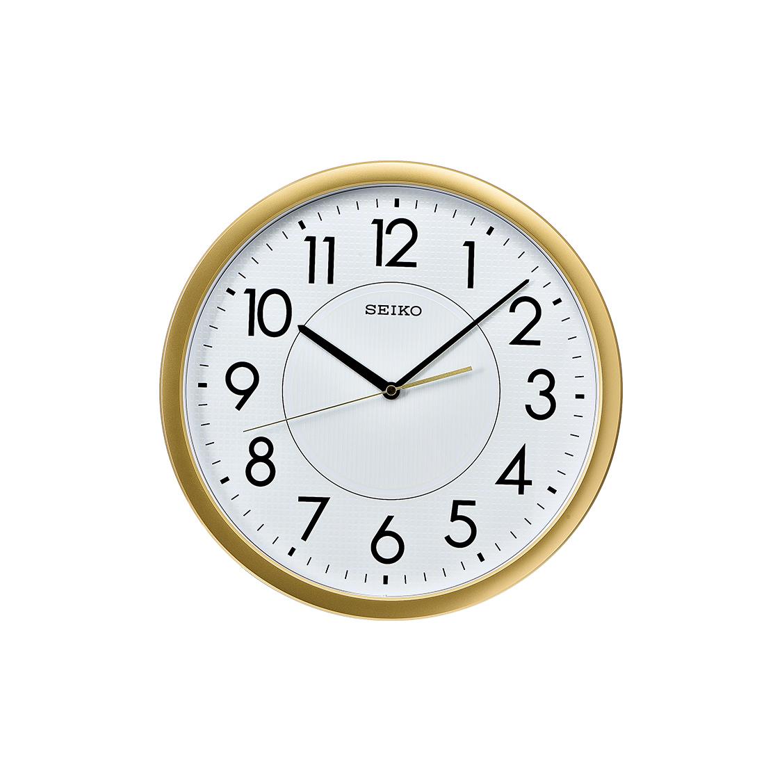 SEIKO Quartz Movement Polyester Plastic Shell Wall Clock Unisex White QXA629G QXA629G QXA629G 36CM