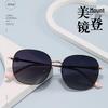 European & American Square Frame Polarized Sunglasses for Women 2025 - Trendy High-End Outdoor Design 8023.