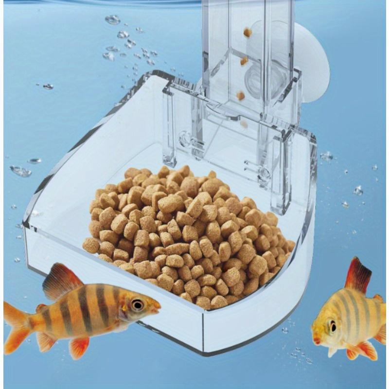 1PC  Acrylic Small Fish Feeding Aquarium Feeder Tube Set Transparent Fish Tank Shrimp Food Feeding Accessories