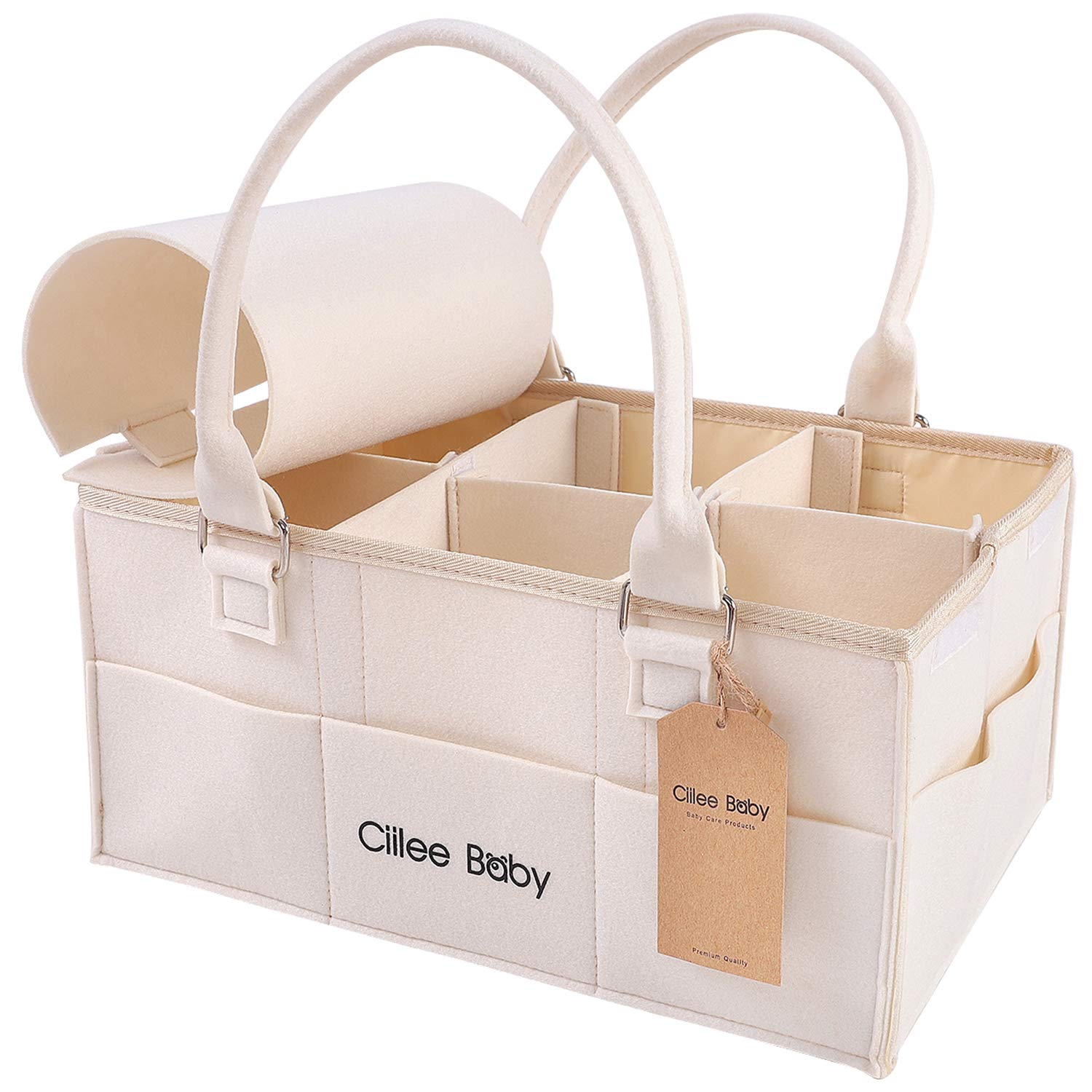 

Diaper Storage Diaper Storage Baby Supplies Storage Baby Storage Car Travel Storage Bag with Baby Toy Storage Baby Toy Box Box, Case, Bag, бежевый