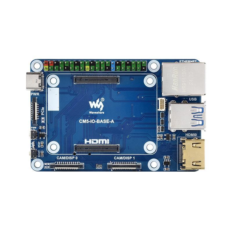 Raspberry Pi CM5 Type A Expansion & Core Base Board Adapter