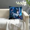 Hoshimi Miyabi Zenless Zone Zero Kissenbezug Sofa Dekorativ Zuhause Doppelseitiger Druck Plüsch Überwurf Kissenbezüge Kissen Dekor