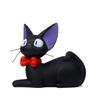 Black Cat Figurine Coin Savings Container With Cartoon Design For Gift And Collection