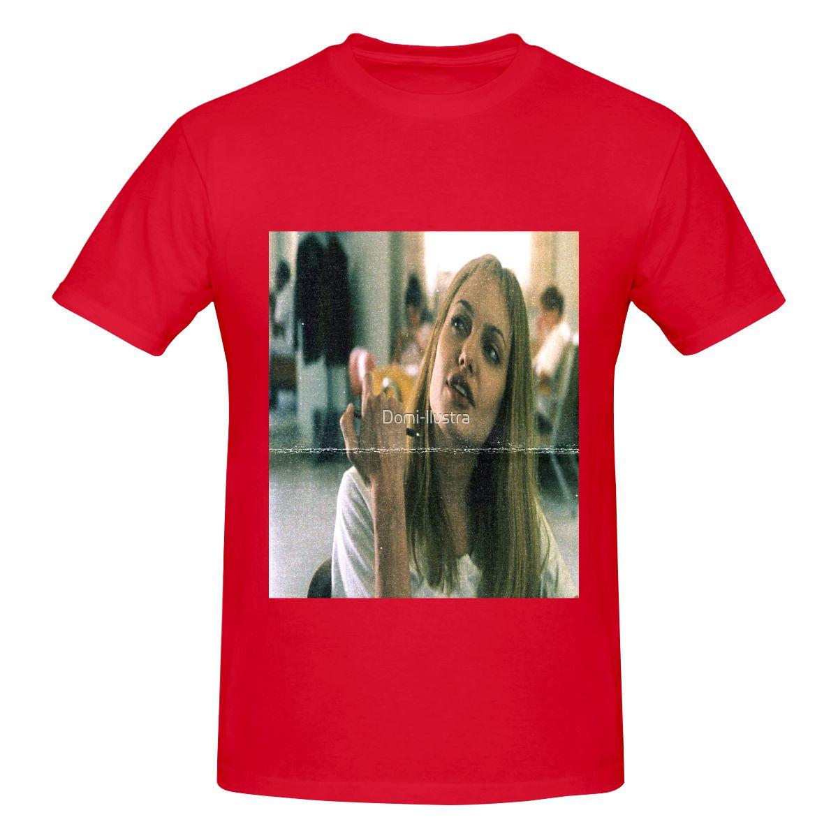 

Funny Girl Interrupted Vintage Art Unisexs Tshirt Printed Tops are loose and slim fit Womens Tshirts S