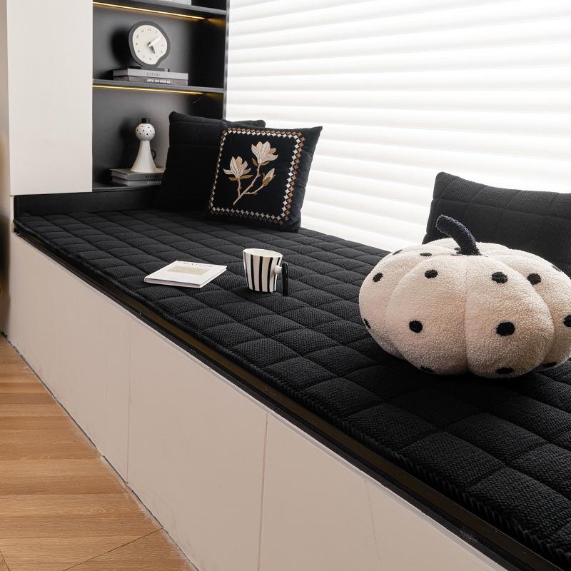 New Bay Window Mat Sponge Window Sill Mat Four Seasons Universal Non-Slip Tatami Bedroom Balcony Internet Celebrity Seat Cushion