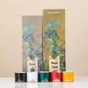 Guochao Hand-Painted Ten Thousand Li Rivers & Mountains Tea Set - Creative Gift Box with Tea Cups