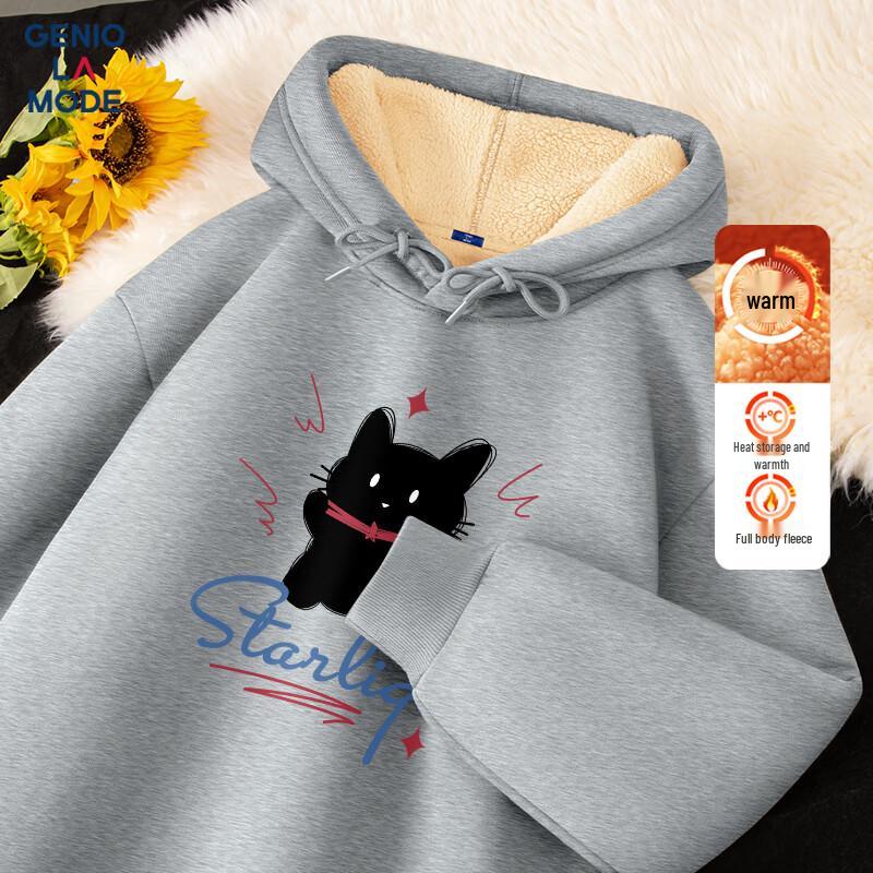 

GENIOLAMODE Men s Sherpa Lined Hooded Sweatshirt 3XL