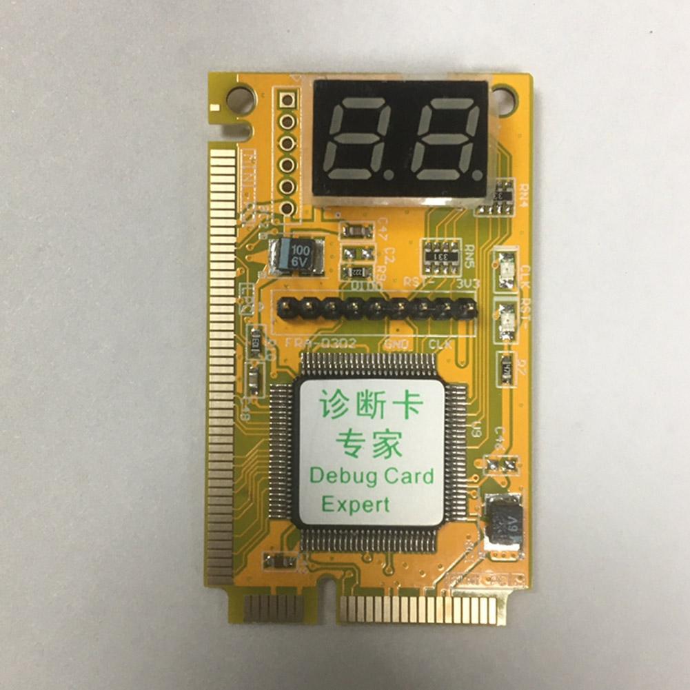 3 in 1 Diagnostic Post Card Mini PCI PCI-E LPC PC Analyzer Tester Notebook Combo Debug Card for Notebook Laptop Express Card