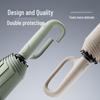 Dual-Use Sunscreen Umbrella: 144-Rib Folding Automatic Umbrella for Men and Women
