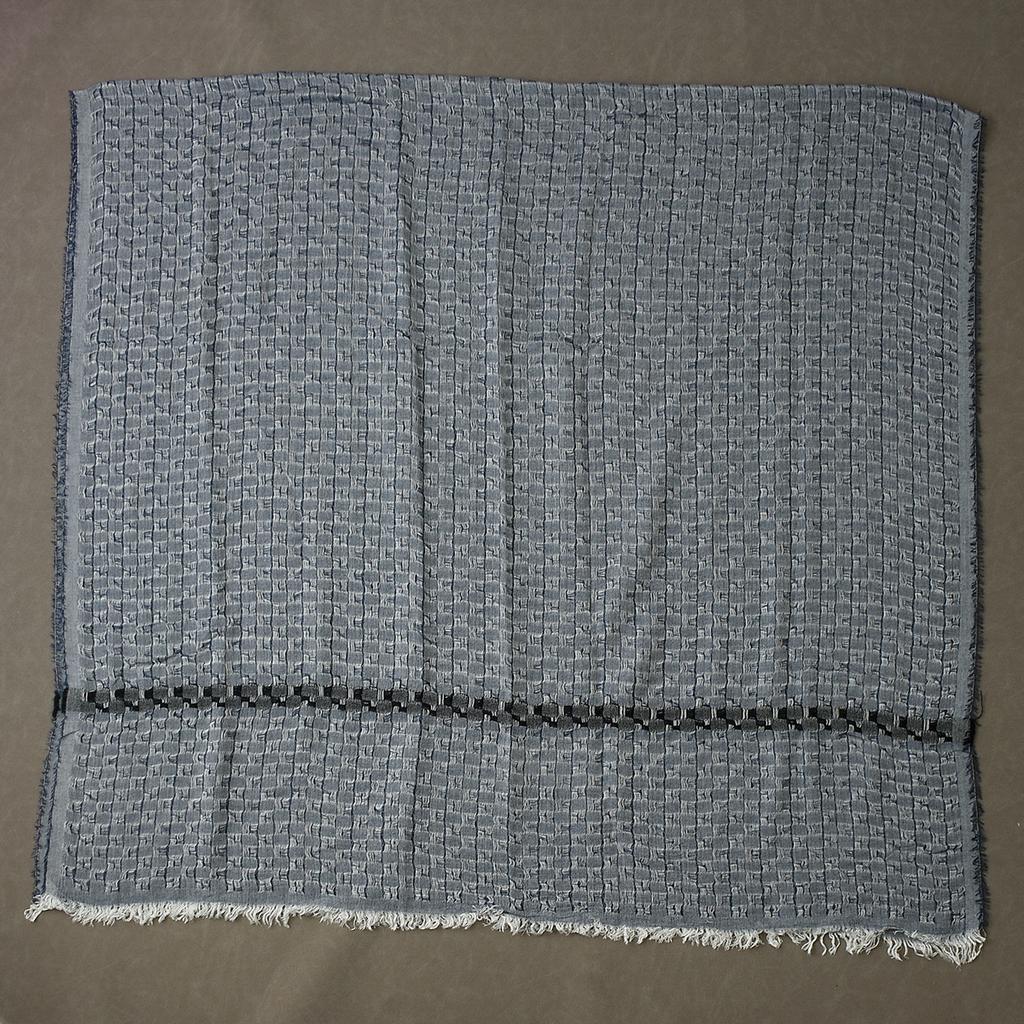Scarf Men Cotton Plaid Spring Autumn Scarfs Tassel Double Layers Male carf 105x180cm