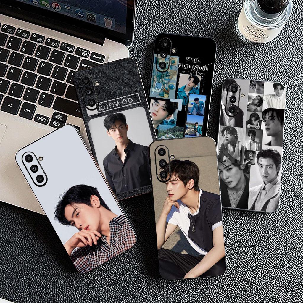 Cha EunWoo Lee Dong Min Eun Woo Silicone Phone Cover for Xiaomi Poco C75 C65 C71 C85 X7 X6 M7 F7 F8 Ultra F6 Pro Soft Case