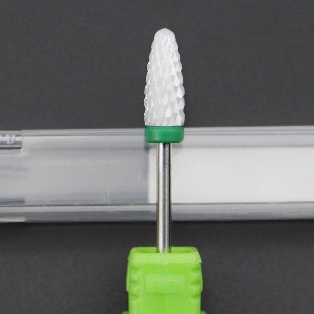 Ceramic Drill Type Nail 28 Bit Milling Cutter For Nail Manicure Machine Accessories Nail Files Manicure Cutter Nail Art Tools