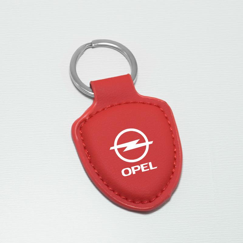 

Leather Car Keychain Key Ring Anti-loss Keyring For Opel Astra Insignia Vivaro Corsa Mokka Zafira Vectra OPC Vauxhall Meriva