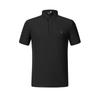 FILA Polo Shirts Men's Black Polo Collar Thin Straight Fit (Unisex) Polo Shirts A51M425144ABK