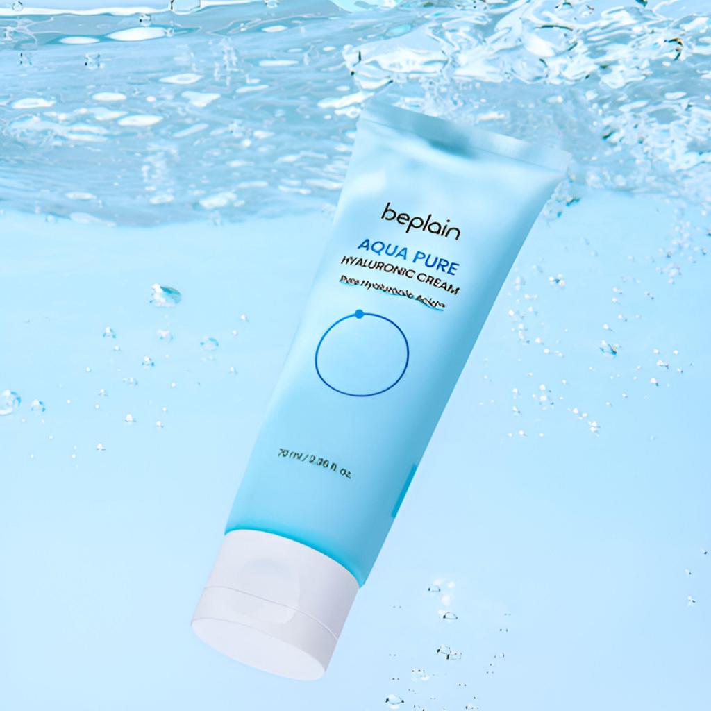 beplain Aqua Pure Hyaluronic Serum 30ml + Cream 70ml Set